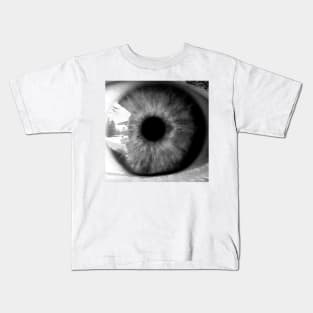 Ultra close up of eyeball Kids T-Shirt